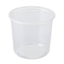 24 oz Clear Deli Container microwaveable - 500 pcs (Bx=10x50st)