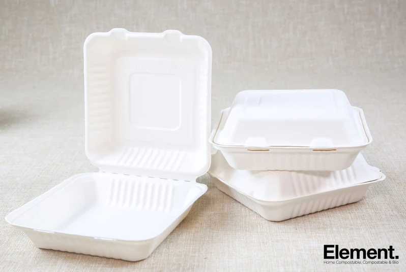 Fiber Hing Container 8x8 1 compartment, 200st