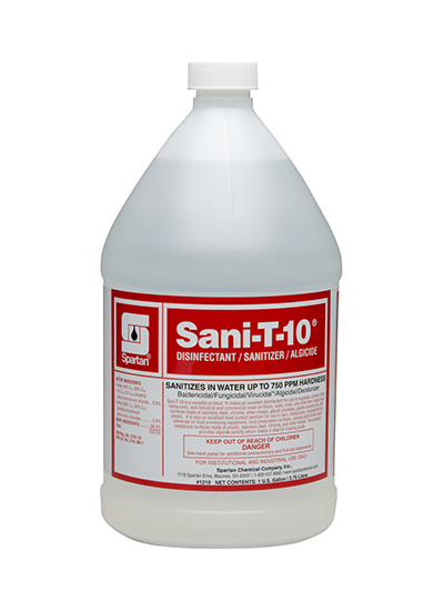 Spartan Sani-T-10 RTU  No-Rinse disinfectant   