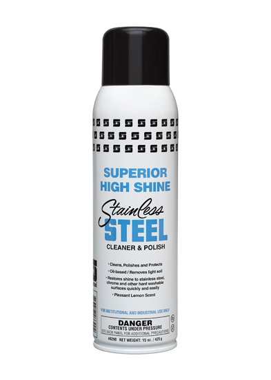 Spartan Superior High Shine  Stainless Steel Cleaner & Polish can (Box=12 pcs)