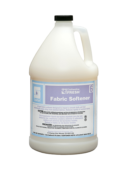 Spartan Clothesline Fresh  Fabric Softener 6  