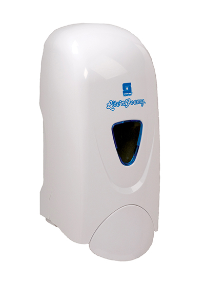 Spartan Lite'nFoamy Soap Dispenser White 