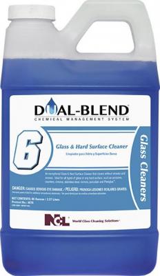 NCL DUAL-BLEND GLASS & HARD Surface Cleaner 80oz (Cs=4 each)