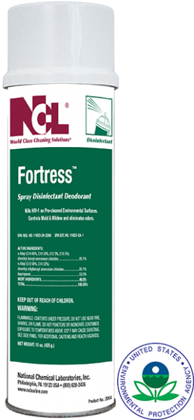 NCL FORTRESS  Spray Disinfectant Deodorant (Cs=12can)