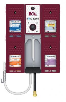 DUAL-BLEND Wall dispensing unit