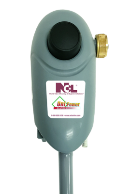 NCL UNIPOWER - One button HIGH FLOW dispenser (Black btn)