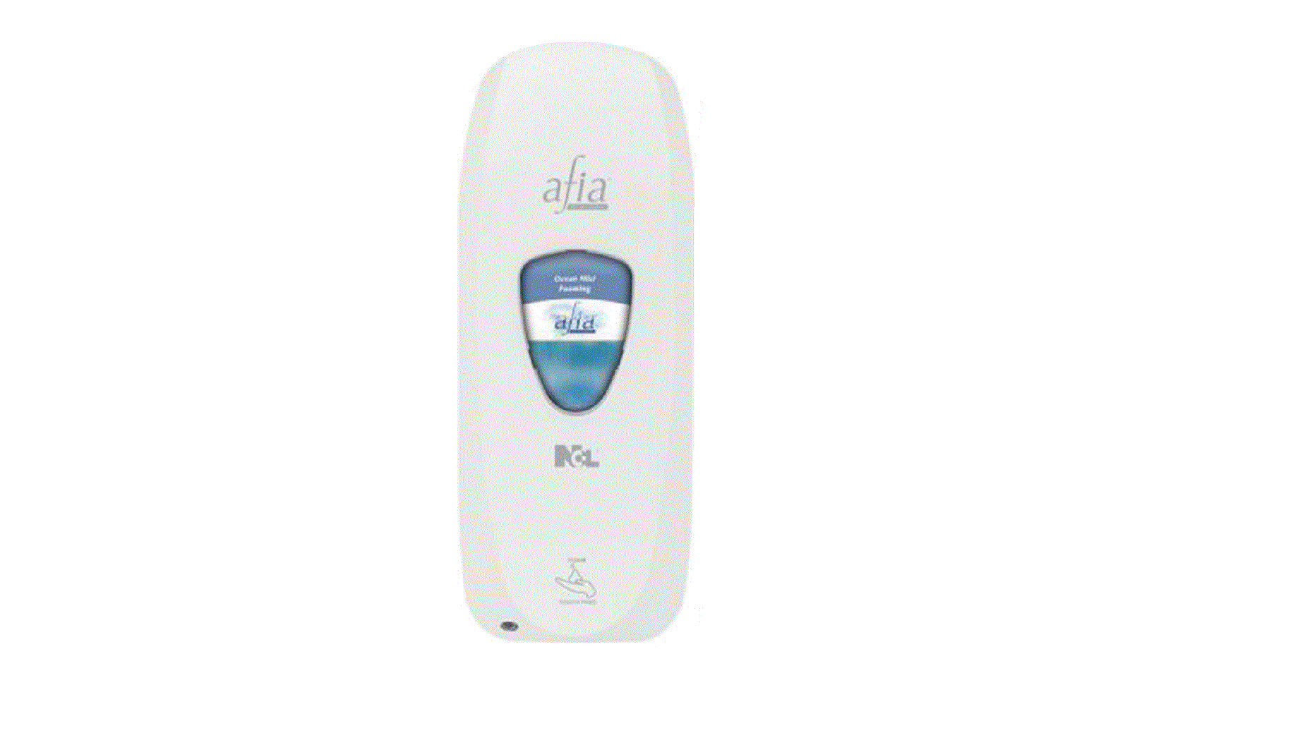 NCL AFIA Touch Free WHITE Handsoap Dispenser
