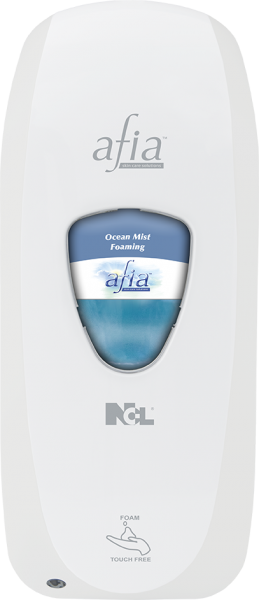 NCL AFIA Touch Free BLACK & WHITE Handsoap Dispenser