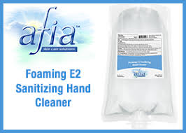 AFIA FOAMING E2 SANITIZING HAND CLEANER 