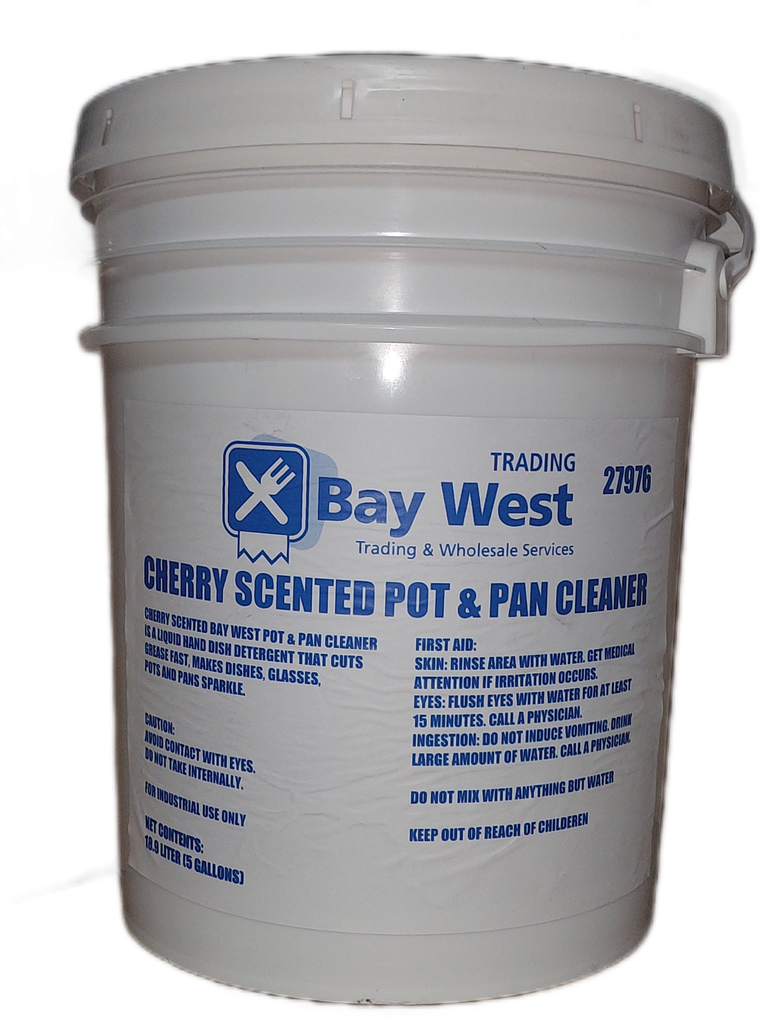 Bay West Cherry Pot & Pan Detergent 5gl