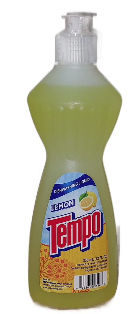Tempo LEMON Dishwash 12 oz (Bx=24pcs)