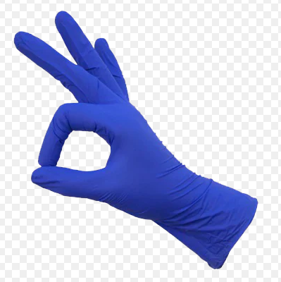 GATAMO - NITRILE Exam Gloves PF Blue - 100ea  