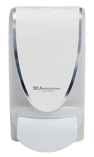 SC Johnson 1Ltr Dispender White/Clear (Bx=15 each) 