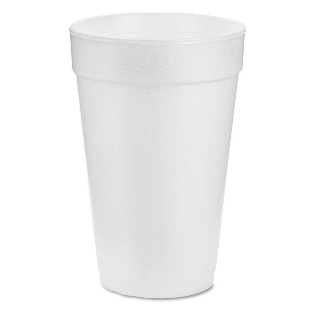 Dart Foam cup 16 oz Tall - 1000 pcs (Bx=40x25st) 
