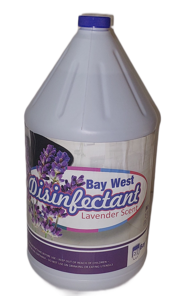 Bay West LAVENDER Disinfectant Cleaner 1gl (Bx=4each) 