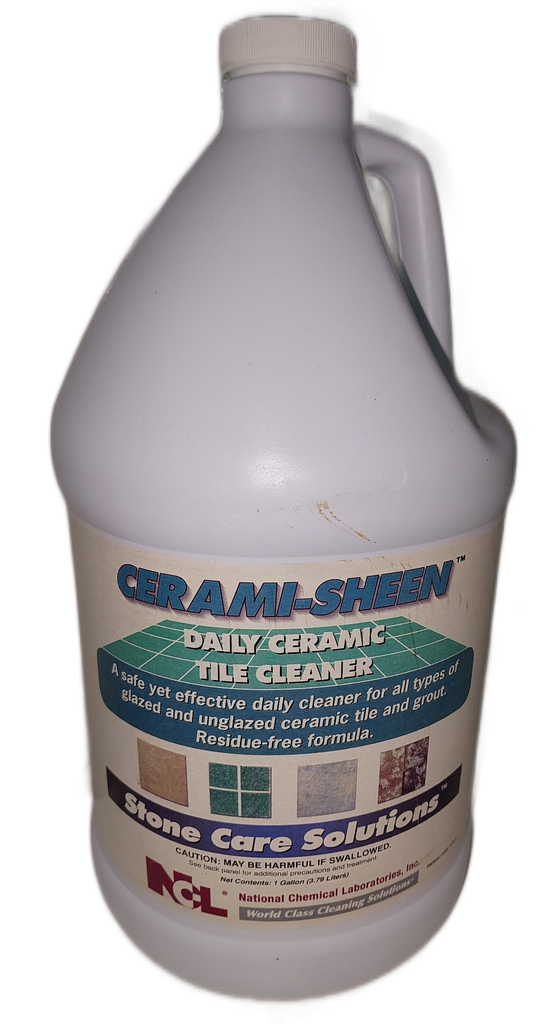 NCL CERAMIC-SHEEN - Neutral Ceramic Tile Cleaner - 1 gl (Cs=4Gl)