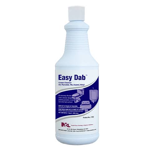 NCL EASY DAB - Bacteriostatic Creme Cleanser - 32 oz (Cs=12 Qt)