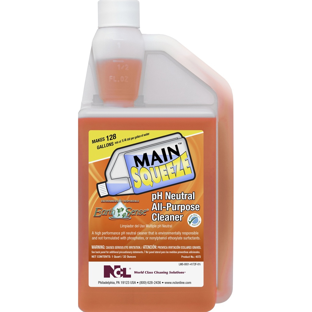 NCL MAIN SQUEEZE™ ALL PURPOSE  Earth Sense® All Purpose Cleaner  