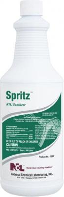 NCL Spritz FoodService  Sanitizer & Deodorizer 1Qt (Cs=12Qt)    