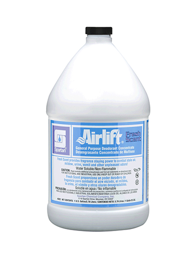 Spartan Airlift® Fresh Scent, General Purpose Deodorant Concentrate 1 gallon