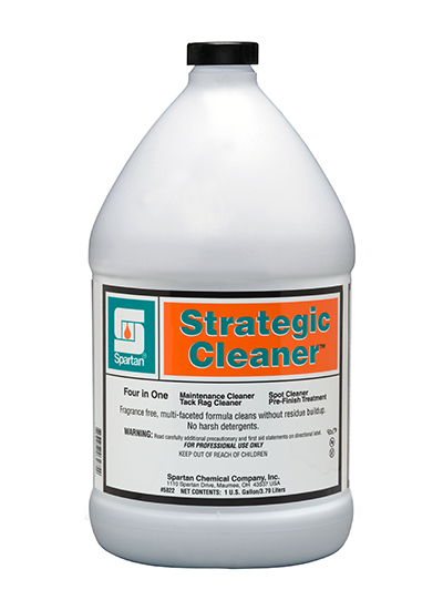 Spartan Strategic Cleaner - Cleans natural hardwood floors Gl (Cs=4Gl)