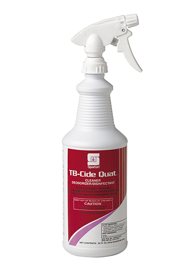 Spartan TB-Cide Quat® RTU  Cleaner/Deodorizer/Disinfectant Qt (Cs=12Qt)