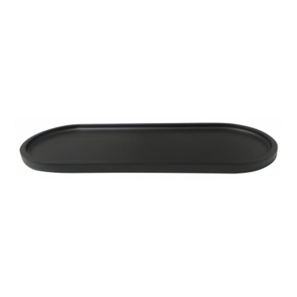 The Spa Collection- Big display tray matt black each - 1bx/10pcs