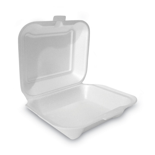 Plastifar 8x8" 1-Compt FOAM TRAY - 200pcs (Bx=2x100st) 
