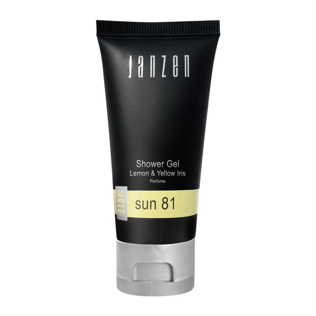 JANZEN Mini Body Wash Tube 40ml Sun 81 - 1bx/300pcs (3 packs of 100 each)