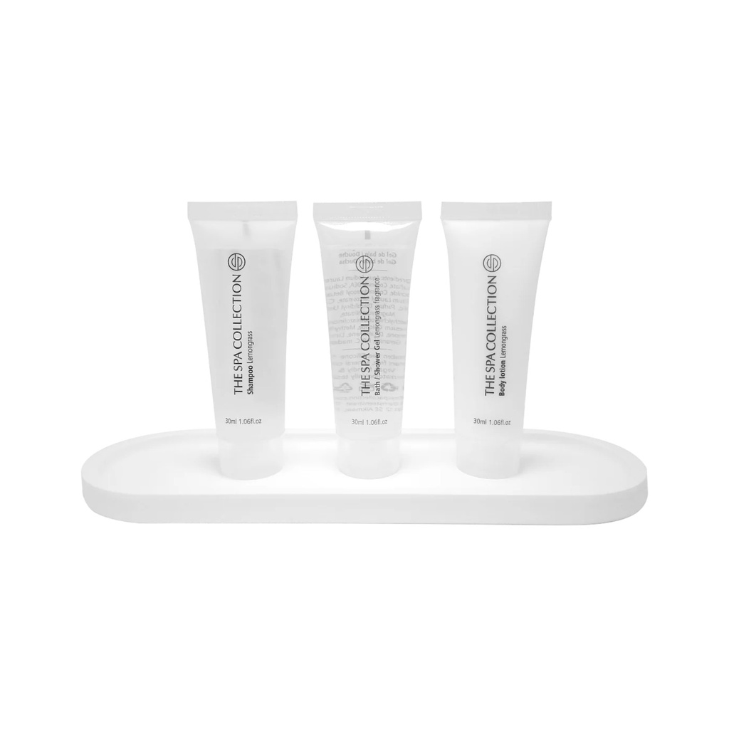 Small display tray matt white - The Spa Collection in 1bx/10pcs