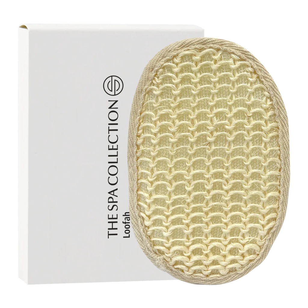 Loofah in white paper box - The Spa Collection - 1bx/200pcs (4 packs of 50 each)