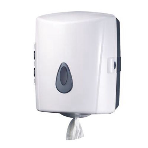 Center Pull Dispenser white/grey