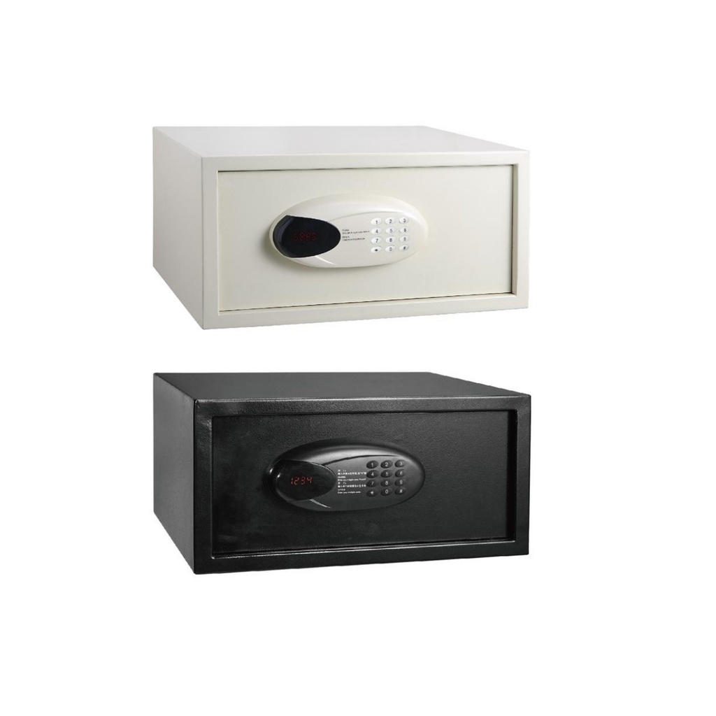 Safe box Side opening - LED display - Visual and audio operating signals