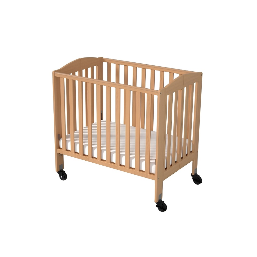 Baby crib - Integrated structure - European grade A beech wood