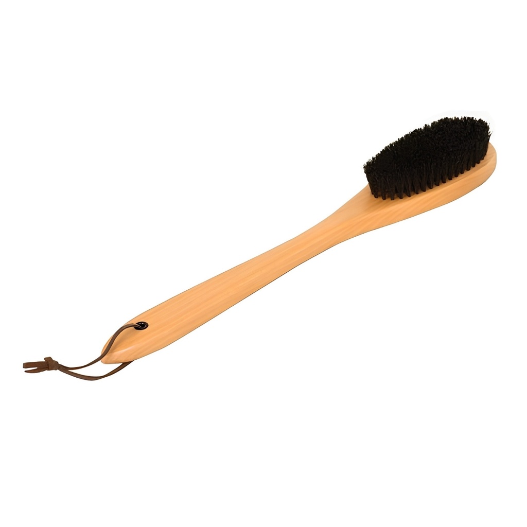 Coat brush - Wood material - Round head