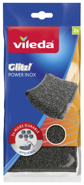 Vileda Glitzi Power inox pads