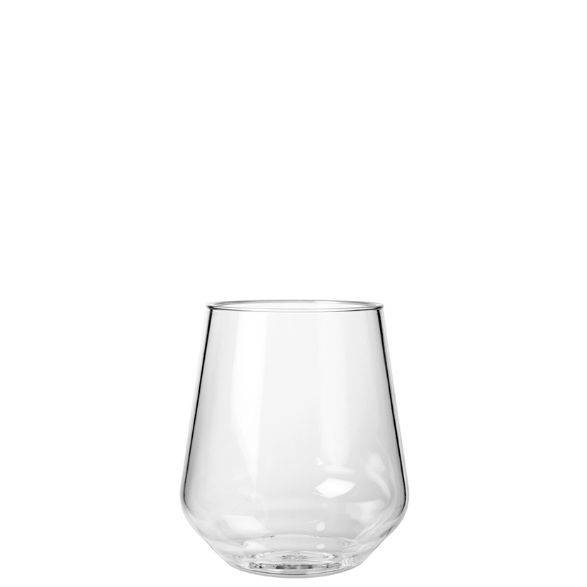 Water/ Wine glass 39cl each  ( pack = 8 glasses/cs= 64 glasses)