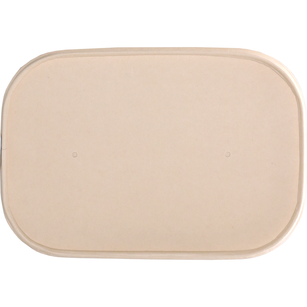 Deksel PP voor 750 ml bak bamboe rectangular 169x117mm - 300 pcs (Bx=12x25st)