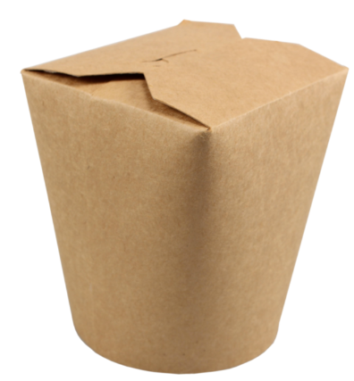 Biodore®   Container, Kraft et PLA, 750ml, 26oz, brown - 500 pcs (Bx=10x50st)