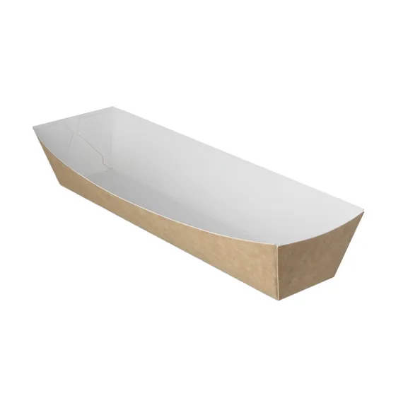 A16N Tray normal Frikandel white - 250stuks