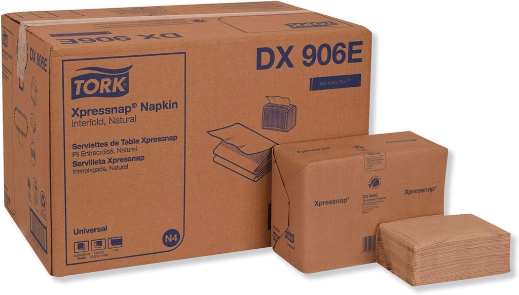 SCA Express Napkin 12-500 1-PLY White    