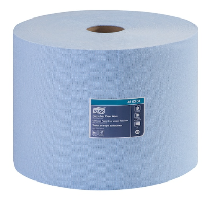 Tork Heavy-Duty Paper Blue Wiper, Giant Roll Lokeren