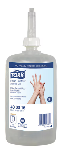 Tork Alcohol Gel Hand Sanitizer S1