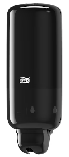 Tork Liquid Skincare Dispenser for Liquid Soap and Hand Sanitizer Black S1