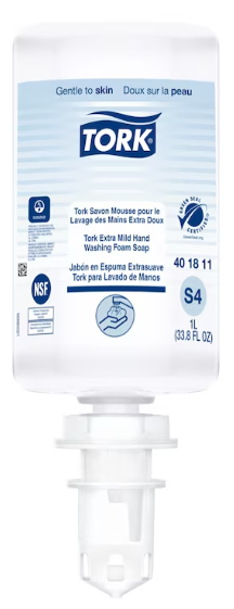 Tork Premium TF Extra Mild Hand Washing Foam S4 Soap 401811 / 401211