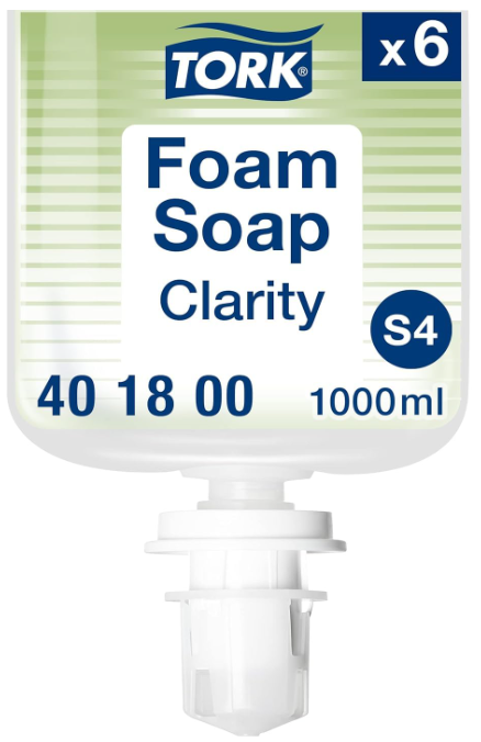 Tork Clarity Hand Washing Foam Soap  S4 6/1 Liter