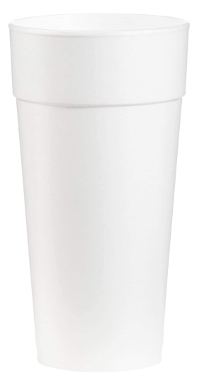 Foam cup 24oz Tall - 500 pcs (Bx=20x25st)