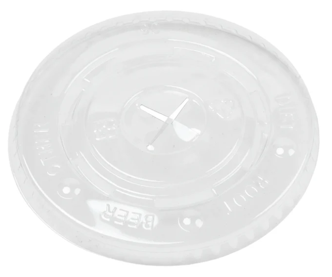 Clarus Flat lid for 12/16/20 Cup - 1000 pcs (Bx=20x50st)