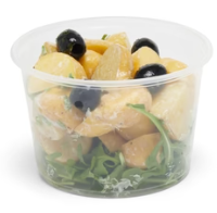 16 oz Clear Deli Container microwaveable - 500 pcs (Bx=10x50st)