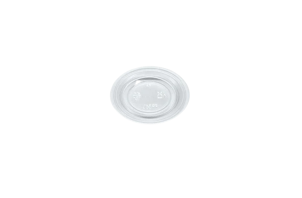 HY-LHFC145125..1oz. Souffle cup Clear Lid, Flat ..20 x 125 st (2500st)